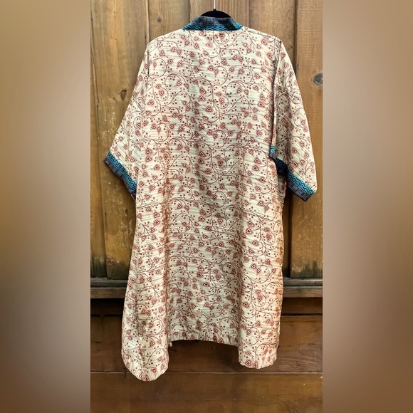 Gypsy Boho Sari Duster OOAK - Picture 2 of 9